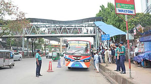 তৎপর পুলিশ, যানজটের এলাকা মহাখালী এখন ‘অন্যরকম’