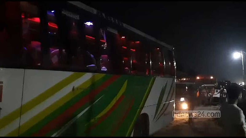 ময়মনসিংহে বাস চাপায় স্বামী-স্ত্রীর মৃত্যু