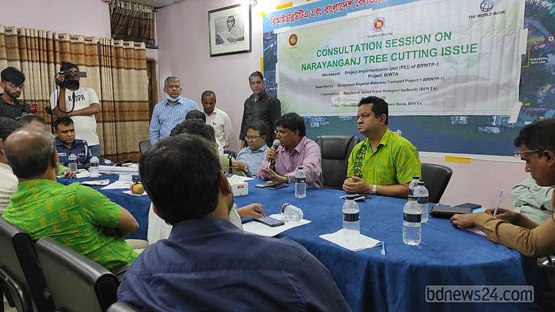 একটা গাছও রাখা সম্ভব না, বললেন বিআইডব্লিউটিএ’র প্রকল্প পরিচালক