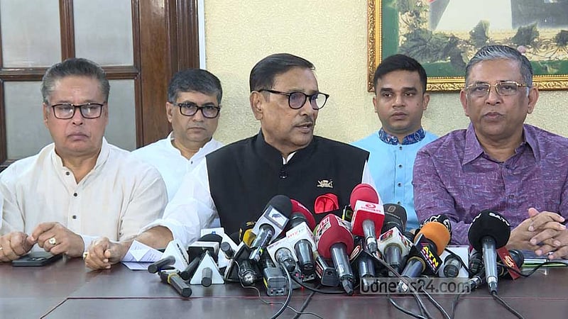 বিএনপিকে বিদেশের কেউ মদদ দেবে, সেই পরিস্থিতি নেই: কাদের