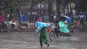সিলেটে বন্যার মধ্যেই চার বিভাগে ভারি বৃষ্টির আভাস