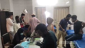 রাজবাড়ীতে আনারস প্রতীকের সমর্থককে কুপিয়ে জখম