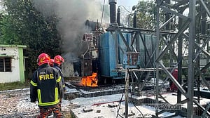 কাপ্তাইয়ে পানি বিদ্যুৎকেন্দ্রের সাবস্টেশনে অগ্নিকাণ্ড