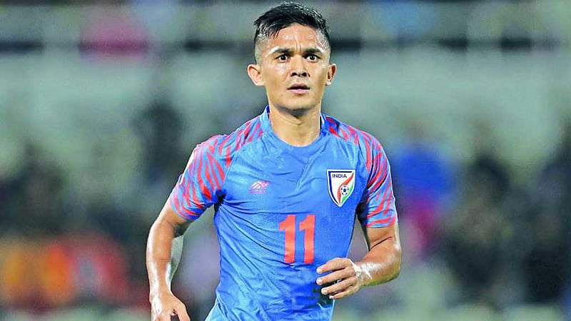 ১৯ বছরের পথচলার ইতি টানছেন ভারতের কিংবদন্তি সুনিল ছেত্রি