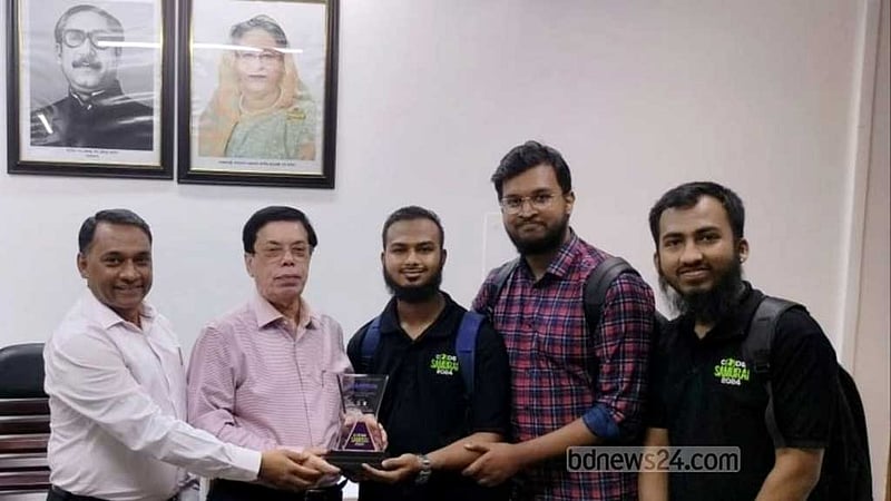 আন্তঃবিশ্ববিদ্যালয় হ্যাকাথনে সেরা শাবির দল