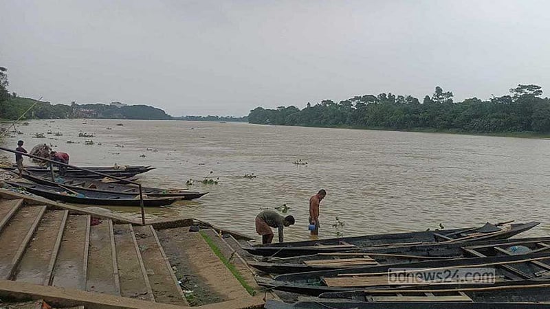 টানা বৃষ্টিতে বেড়েছে সিলেটের নদ-নদীর পানি, নিম্নাঞ্চল প্লাবিত