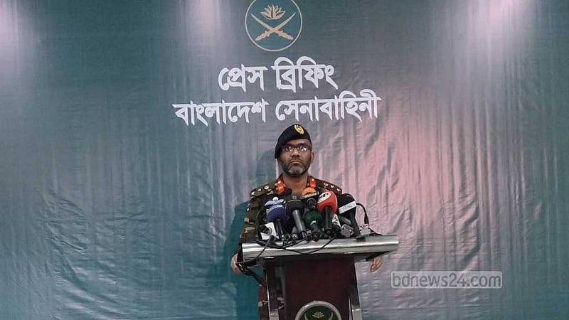 সেনাবাহিনী কতদিন মাঠে থাকবে, সরকারই সিদ্ধান্ত নেবে: সেনাসদর