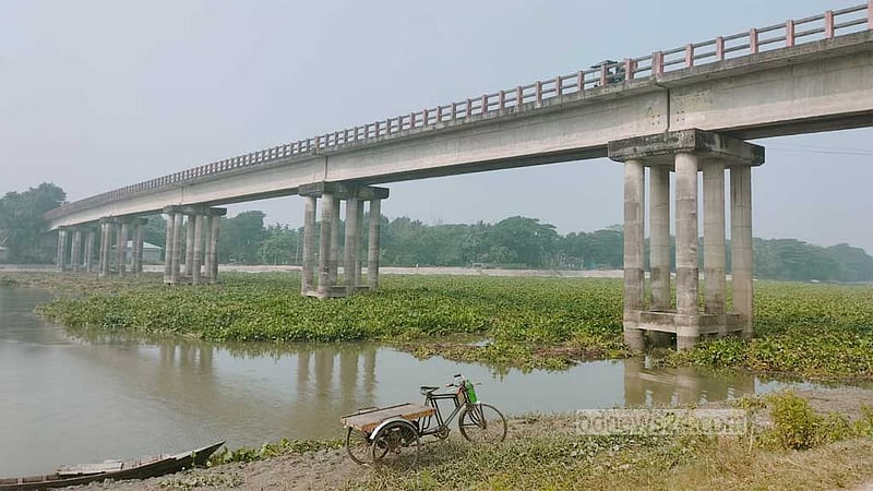 গোপালগঞ্জে মধুমতি থেকে কচুরিপানা অপসারণ শুরু