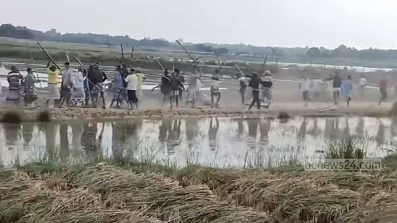 চাঁপাইনবাবগঞ্জে খাস জমির দখল নিয়ে সংঘর্ষে দুজন নিহত