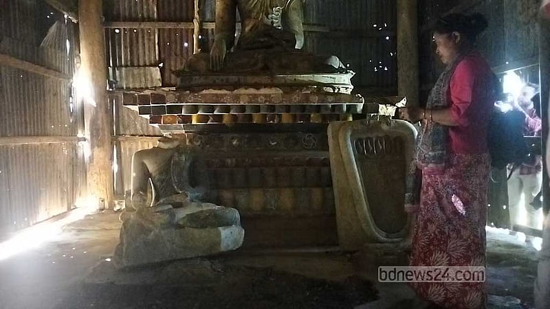 দখলে নিশ্চিহ্ন ৩০০ বছরের বৌদ্ধ বিহার, জমি উদ্ধারের দাবি