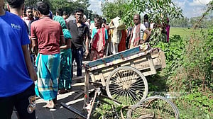 অটোভ্যান ভেঙে সড়কে পড়া ৩ জনের প্রাণ গেল কভার্ডভ্যান চাপায়