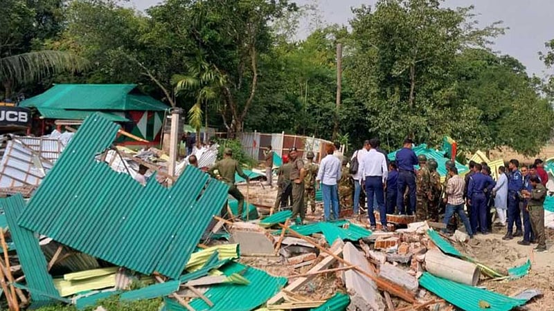 গাজীপুরে ৬ একর বনভূমি উদ্ধার