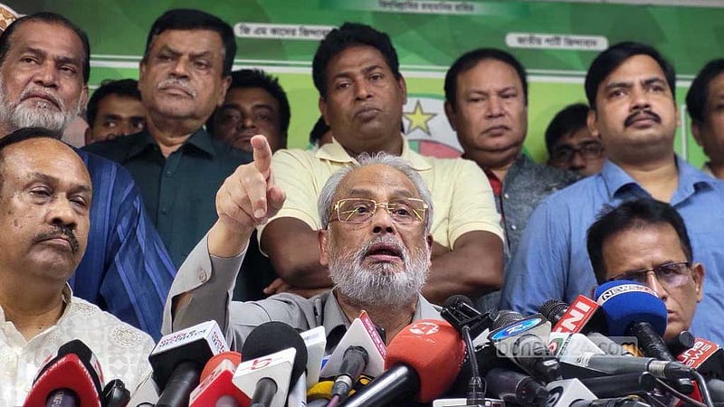 শুধু কি আমরাই হাসিনার নির্বাচনকে বৈধতা দিয়েছি: জি এম কাদের
