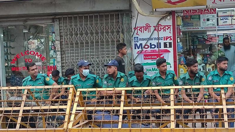 জাতীয় পার্টির কর্মসূচি নেই, তবু পুলিশের ‘সতর্ক’ অবস্থান