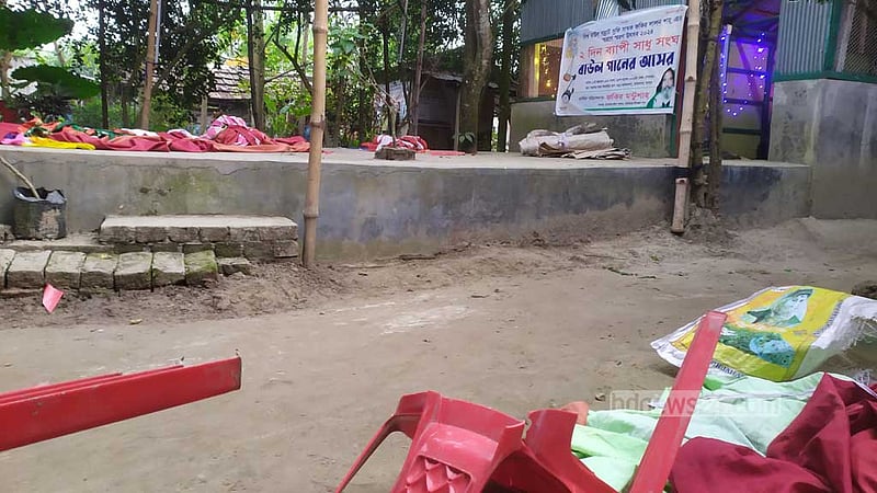 যশোরে বাউল আখড়ায় হামলা-ভাঙচুর, সাধুসঙ্গ-গান পণ্ড
