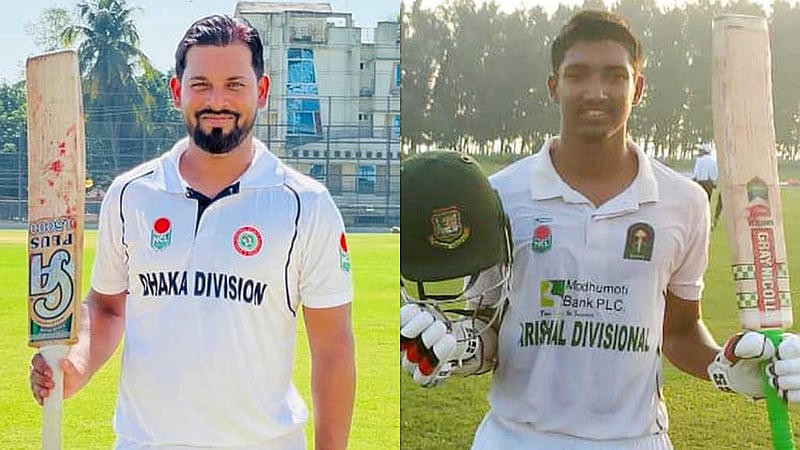 মজিদ-ইফতেখারের ফিফটিতে এগিয়ে বরিশাল