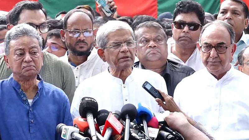 সংকট মোকাবিলায় চাই ‘উপযুক্ত সময়ে’ ভোট: ফখরুল