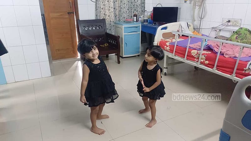 কথা ছিল ‘ফ্রি চিকিৎসা’ পাবে নুহা-নাবা, এখন কেবিন ভাড়াই ২২ লাখ