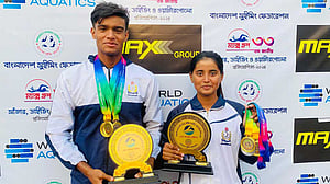 জাতীয় সাঁতারে সেরা রাফি-যুথী