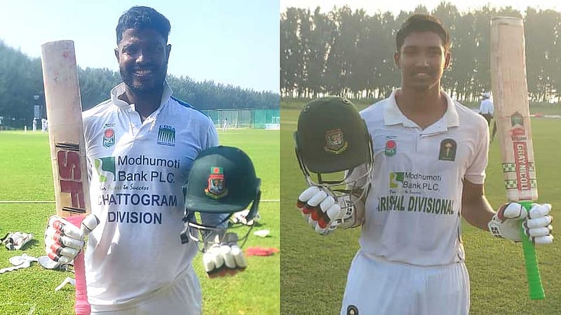 সাজ্জাদুল-ইফতেখারের সেঞ্চুরি, মেহেদির ৫ উইকেট