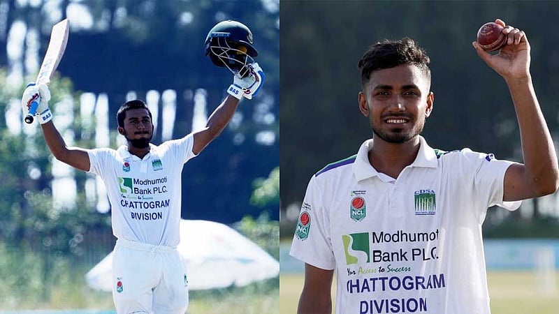 শাহাদাতের সেঞ্চুরি ও আশরাফুলের ৬ উইকেটে চট্টগ্রামের জয়