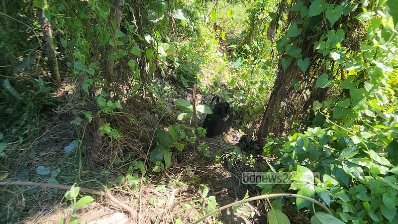 শরীয়তপুরে রাস্তার পাশে ১০ ব্যাগে মিলল ১২৩টি হাতবোমা