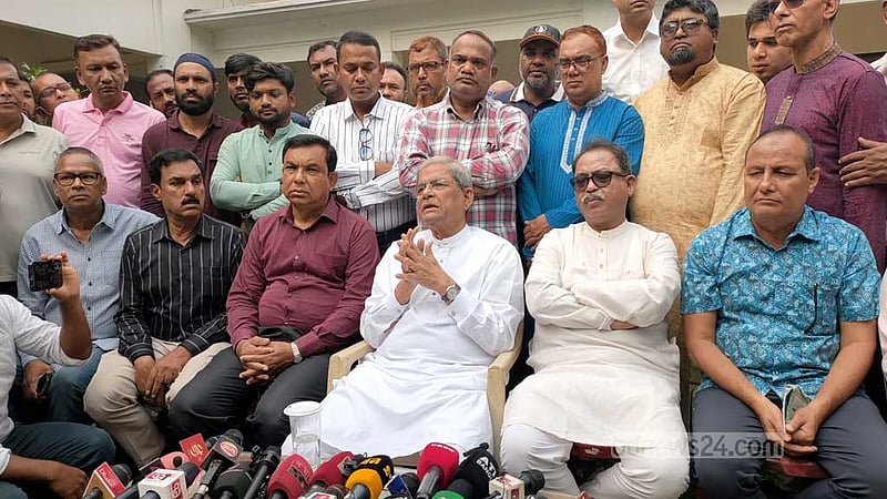 ভারতীয় ‘প্রচারণা’ নিয়ে সতর্ক থাকতে বললেন ফখরুল