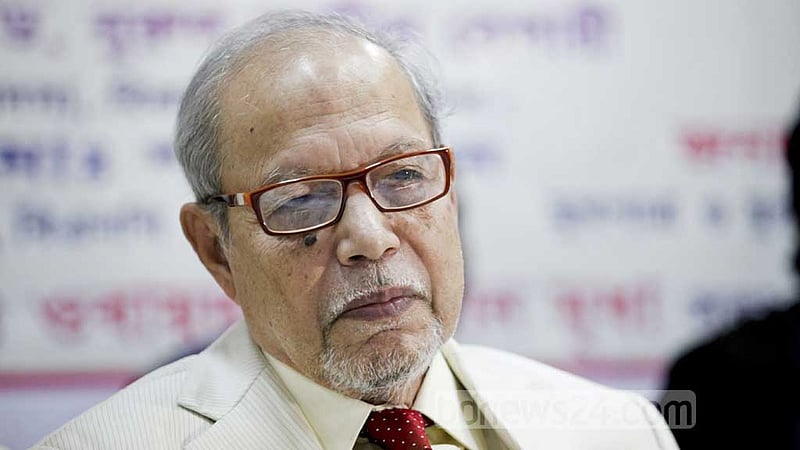 সাবেক রাষ্ট্রপতি বদরুদ্দোজা চৌধুরীর চিরবিদায়