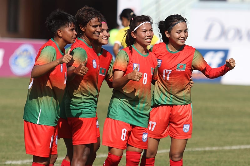 তহুরার হ্যাটট্রিকে ভুটানকে উড়িয়ে ফাইনালে বাংলাদেশ