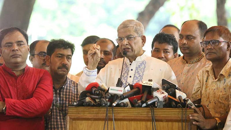 বাংলাদেশে সাম্প্রদায়িক সম্প্রীতির বিরুদ্ধে বলছে বিদেশি গণমাধ্যম: ফখরুল