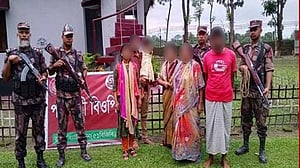 ভারতে অনুপ্রবেশের চেষ্টা: সীমান্তে আটক ১০ জন
