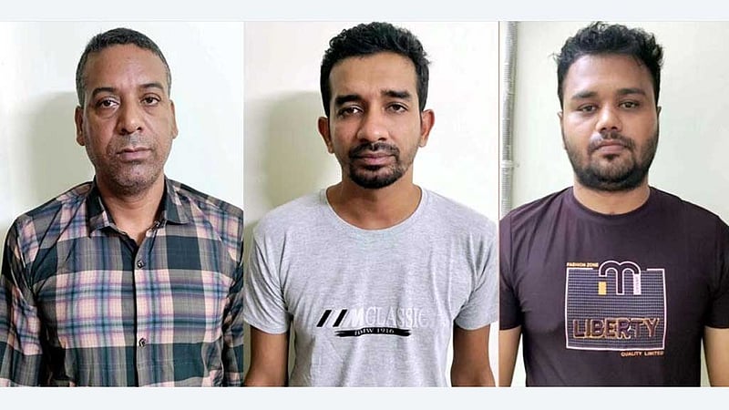 তুলে নিয়ে অর্থ আদায়ের মামলায় ছাত্রলীগ নেতাসহ গ্রেপ্তার ৩