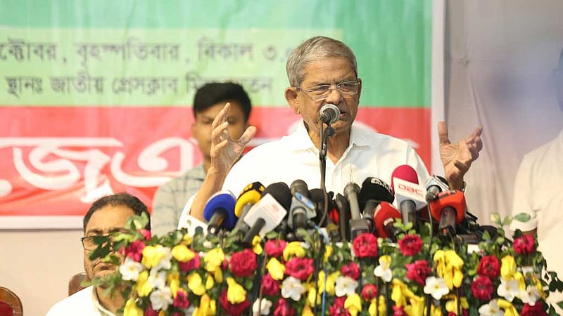 সরকারের মেয়াদ: উপদেষ্টার বক্তব্যে ফখরুলের মনে ‘খটকা’