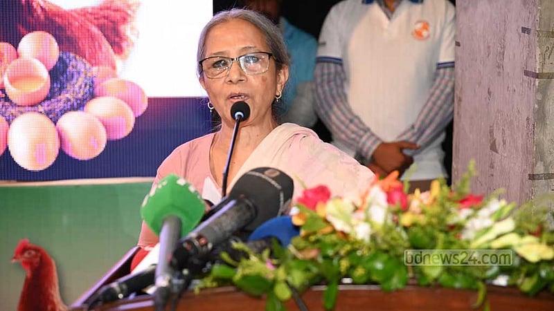 ডিমের বাজারে ‘কারসাজি’ দেখছেন প্রাণিসম্পদ উপদেষ্টা