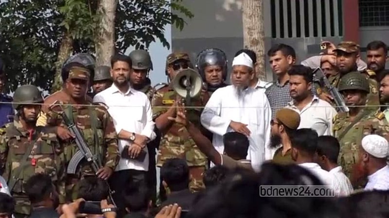 ‘কটূক্তি’: ফরিদপুরে সেনা হেফাজতে শিক্ষার্থী