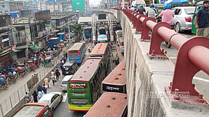 হানিফ ফ্লাইওভারে কেন যানজটের বিভীষিকা?
