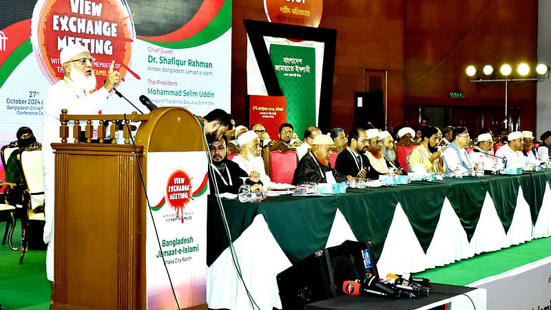 ৫ অগাস্টের পর হত্যা হয়নি, ‘কিছুই হয়নি’: জামায়াত আমির