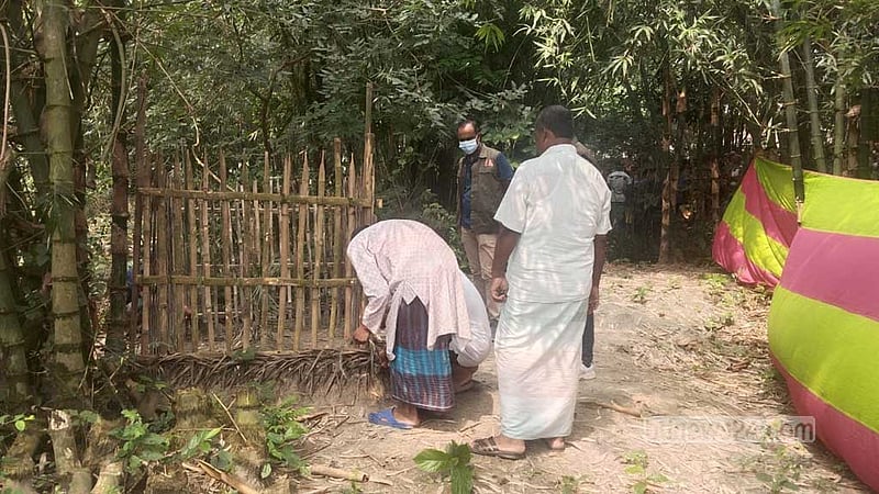 দাফনের ৭২ দিন পর ছাত্র আন্দোলনে নিহত বিশালের লাশ উত্তোলন
