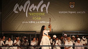 লালনের তত্ত্বগানে শিল্পকলায় জমজমাট সাধুমেলা