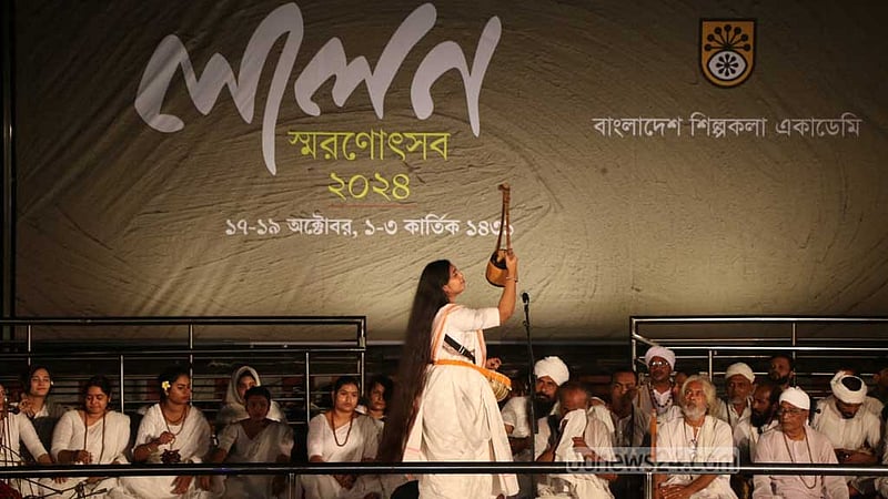 লালনের তত্ত্বগানে শিল্পকলায় জমজমাট সাধুমেলা