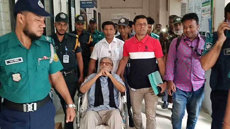 কারাবন্দি সাবেক পরিকল্পনামন্ত্রী মান্নান হাসপাতালে