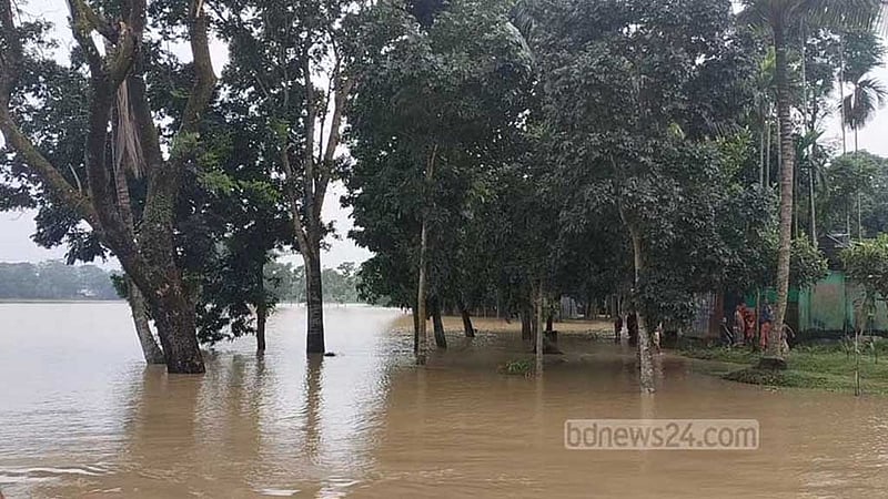 নেত্রকোণায় ঢলের পানিতে ডুবে একজনের মৃত্যু