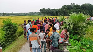 রাজবাড়ীতে ধান ক্ষেত পড়েছিল অজ্ঞাত নারীর মৃতদেহ