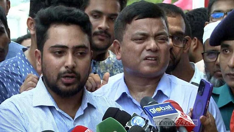 দেশে উগ্রবাদ চলছে বলে দেখাতে চায় ভারত: রংপুরে নাহিদ