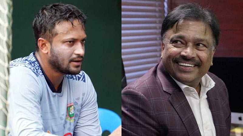 সাকিব দেশে ফিরতে না পারায় বোর্ড জড়িত নয় : বিসিবি সভাপতি