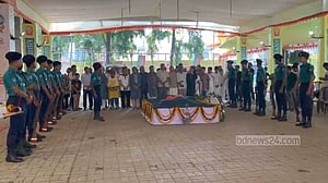 রাষ্ট্রীয় সম্মানে সুজেয় শ্যামের শেষ বিদায়