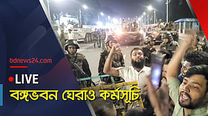 বঙ্গভবনে ঢোকার চেষ্টা, বিক্ষোভ