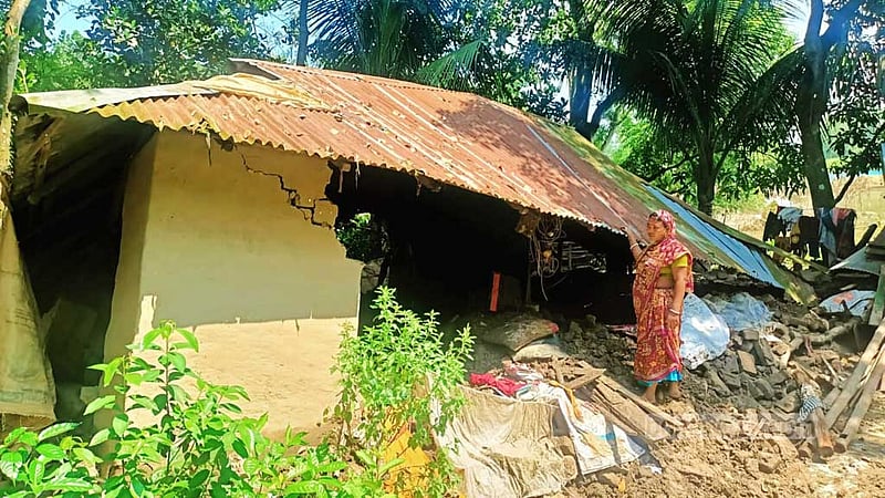 ‘পানি কমার পর বাড়ি এসে দেখি আমার কিছুই নেই’
