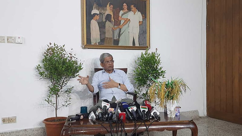 ছাত্র রাজনীতি বন্ধে লাভ ‘অন্ধকারের মানুষদের’: ফখরুল