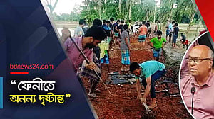 স্বেচ্ছাসেবায় সংস্কার হল পাঁচ কিলোমিটার রাস্তা